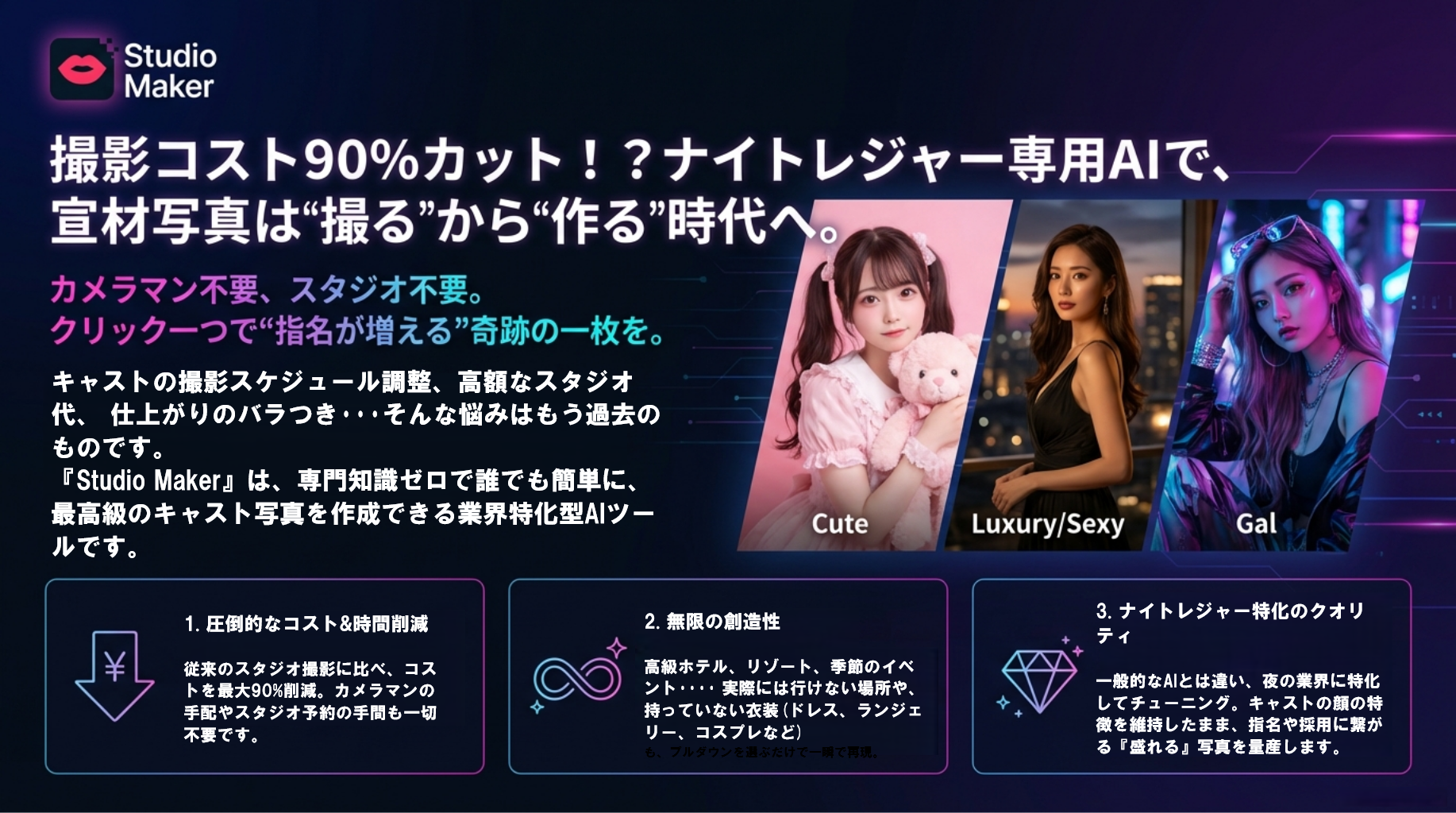 【Studio Maker】初回半額キャンペーン